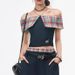 April 5th New WESTAYONE Off-Shoulder Top Women's College Style Set Casual Straight Wide-Leg Pants_ecoleips.com