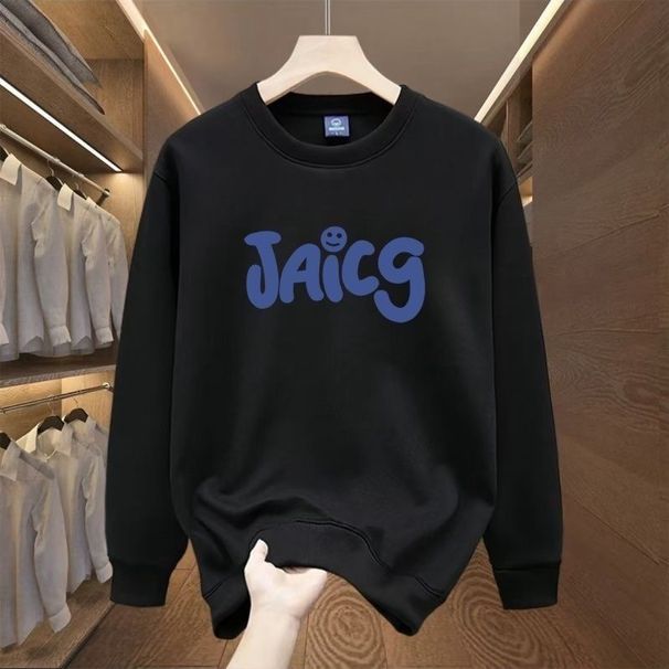 FW25 Matching Couple Cotton Crew Neck Sweatshirt - His & Hers_ecoleips.com