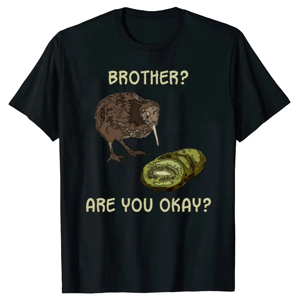 Funny The Kiwi Is Dead T Shirts Summer Graphic Streetwear Short Sleeve Bird Lover Gifts T-shirt Women Clothing Summer Streetwear_ecoleips.com