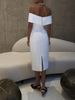 Women's Clothing Long Skirt Sexy Tube Top Short Sleeve Hip Dress _ecoleips.com