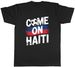 Women's T-Shirts Come On Haiti Supporter Football Fan Mens T-Shirt Tee Gift Top_ecoleips.com