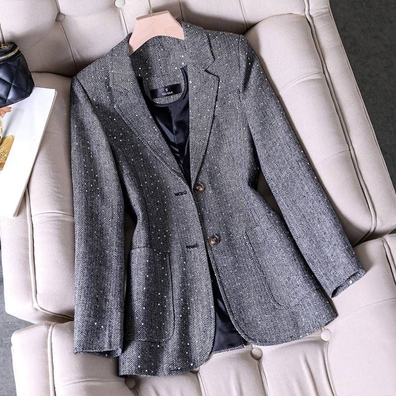Women's Clothing casual temperament all-matching style fashion small suit_ecoleips.com