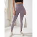 Women's Clothing Seamless High Waist Slim Fit Peach Hip Lifting Abdominal Yoga Fitness Wear Outer Wear Slimming Quick-drying Sports Tight Pants_ecoleips.com