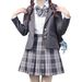 JK Suit Elegant Small Blazer Two-Button Jacket For Petite Girls Soft Girl School Uniform Wholesale_ecoleips.com