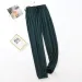 Japanese New Style Home Service Ladies Pants Spring And Summer Thin Modal Loose Large Size Solid Color Home Pants Women Bottoms_ecoleips.com