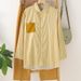 Women's Clothing New Style Fashion Loose Slim Casual Striped Two Piece Suit_ecoleips.com