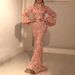 Women's Clothing Sexy Petal Big Swing Banquet Dress Dress Long Skirt_ecoleips.com