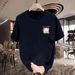 2025 Summer Loose Men And Women Pullover 100% Cotton Short Sleeve T-shirt_ecoleips.com