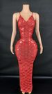 Women's Clothing Sexy Black And Gold Sling Lacquer Bread Hip Dress Birthday Party Light Luxury Dress_ecoleips.com