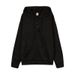 Women's Clothing site long sleeved loose casual hooded drawstring pocket sweatshirt_ecoleips.com