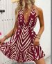AC354 European And American 2024 Cross-border Loose-fitting Women's Elegant Style Randomly Printed Tie-dye Maxi_ecoleips.com