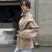 ng2510292 2026 Spring New Women's Fashion European And American Cross-Border Design Short Button Trench Coat, Stylish, Casual,_ecoleips.com