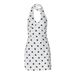 2025 Summer New Women's Fashion Hot-Selling Halter Neck Ribbon Backless Printed Polka Dot Dress Wholesale_ecoleips.com