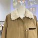 girl Girl Lamb Wool Turn-Down Collar Down Cotton Jacket Inner Short Coat For Women Winter Design Sense Petite Waist-Cinching Warm_ecoleips.com