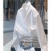 Spring Korean Style Outfit Youthful Unique Beautiful Petite Fashion White Shirt Shorts Set Women's Clothing_ecoleips.com
