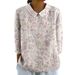 2024 European And American Style Autumn Cross-border New Long-sleeve Chinese-style Bamboo Linen Collared Printed Fashion_ecoleips.com