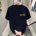 Women's Clothing Oversized Cotton T-Shirt Soft Black Short Sleeve Tee With Trendy Graphic Prints Loose Fit (Multiple Sizes & Designs Available)_ecoleips.com