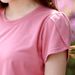 New Product 2026 Korean-Style Solid Color Loose Plus-Size Top, Round-Neck Short-Sleeved Women's T-Shirt, Summer Wear Bas_ecoleips.com