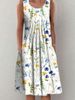 Fashion Elegant Women Dress Loose Casual Dress Women Printed Dress New Temperament_ecoleips.com
