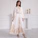 Women's Clothing Fashion Elegant Women's New Gold Stamped Muslim Arab Dress Middle East Dubai Robe_ecoleips.com