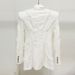 Women's Clothing Star Fashion Thickened Shoulder Pad Tassel Edge Denim Jacket Coat Jeans_ecoleips.com