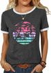 IRISGOD Womens Graphic Tees Casual Summer Cute Short Sleeve T Shirts Tops_ecoleips.com