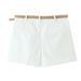 Aria Basics Aria Basics Z Cross-Border European And American Style 2025 New Fashionable Women's Clothing Wholesale With Belt Pleated Casual_ecoleips.com