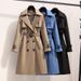 The New Korean Version Of The Thin British Style Coat Coat For Women_ecoleips.com