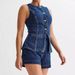 In Stock 2024 Cross-border European American Style Summer New Casual Sleeveless High-waisted Women's Denim Vest And_ecoleips.com