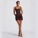 Women's Sexy Boned Halter Belted Ruched Bodycon Mini Dress – Elegant Party Club Gown_ecoleips.com
