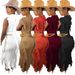 Women's Clothing Casual Sleeveless Tassel Dress Knitted Solid Color Versatile For Spring/Autumn Summer_ecoleips.com