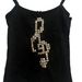 Women's Sexy Camisole Hot Fix Rhinestone European American Style Sleeveless Vest High Street Y2K Summer Top Cross Border Musical Note_ecoleips.com