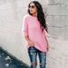 Women's Clothing Knitted Sweater Splicing Pullover Sweater Women With Autumn New Arrival Slim Fit Knit Sweater - Color Block Pullover_ecoleips.com
