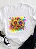Summer European And American Cross-border Foreign Trade Wholesale T-shirts, Round-neck Casual Plus-size Loose_ecoleips.com