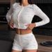 2026 European And American Spring Summer New Knitted Printed Long Sleeve Short Skin-Friendly Pajama Set Cross-Border_ecoleips.com