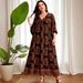 Cross-border Middle Eastern Arabic Style Plus-size Dress| Breathable, Flowing, Atmospheric Combat Garment_ecoleips.com