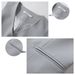 Women's Clothing Suit small vest gray vest women's jacket 2023 new outerwear tops short small sleeveless vest_ecoleips.com