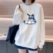 FW25 Matching Couple Cotton Crew Neck Sweatshirt - His & Hers_ecoleips.com