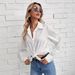 Aria Basics Aria Basics Independently Developed 2025 Spring/summer European And American Cross-border Women's Elegant Solid Color Long-sleeve_ecoleips.com