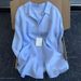 Women's Clothing Linen Casual Cotton And Linen Lapel Sun Protection Tops Summer New Thin Shirt Shirt Cardigan Jacket Loose Long Sleeves_ecoleips.com