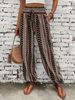 Aria Basics Spring Summer Women's Clothing In European American Style, Bohemian Ethnic Print, Loose-fitting, Slimming, With A_ecoleips.com