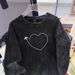 Women's Summer Street Style Long Sleeve T-Shirt Retro Print Cotton Loose Versatile High Street Top_ecoleips.com