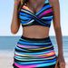 Women's One-Piece Swimsuit With Push-Up Effect - Slimming Monokini In Pink & Multicolor - Sexy Beachwear For Pool & Vacation_ecoleips.com