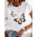 Summer European And American Cross-border Foreign Trade Wholesale T-shirts, Round-neck Casual Plus-size Loose_ecoleips.com