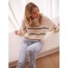 Autumn And Winter Sweaters, Thick Needles, Loose Plus Size, Twist Stripes, Crew Neck Pullovers, Women's Tops Wholesale_ecoleips.com