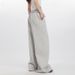 Women's Clothing Summer New Long Mopping Pants Sports Elastic Pants Wide Leg Straight Street Trousers_ecoleips.com