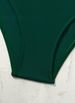 Women's Clothing Women's Solid Color Padded One Piece Swimsuit Suitable For Russia Regular Fit Vacation Style Swimwear_ecoleips.com