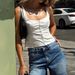 KaiKuo Cross-Border European And American Y2K Hot Girl Strap Button Vest Women's Clothing 2025 Autumn/Winter_ecoleips.com