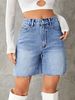 Women's High Waist Denim Shorts - Trendy Casual Stretch Jean Shorts With Comfortable Fit Denim Hot Pants For Women_ecoleips.com