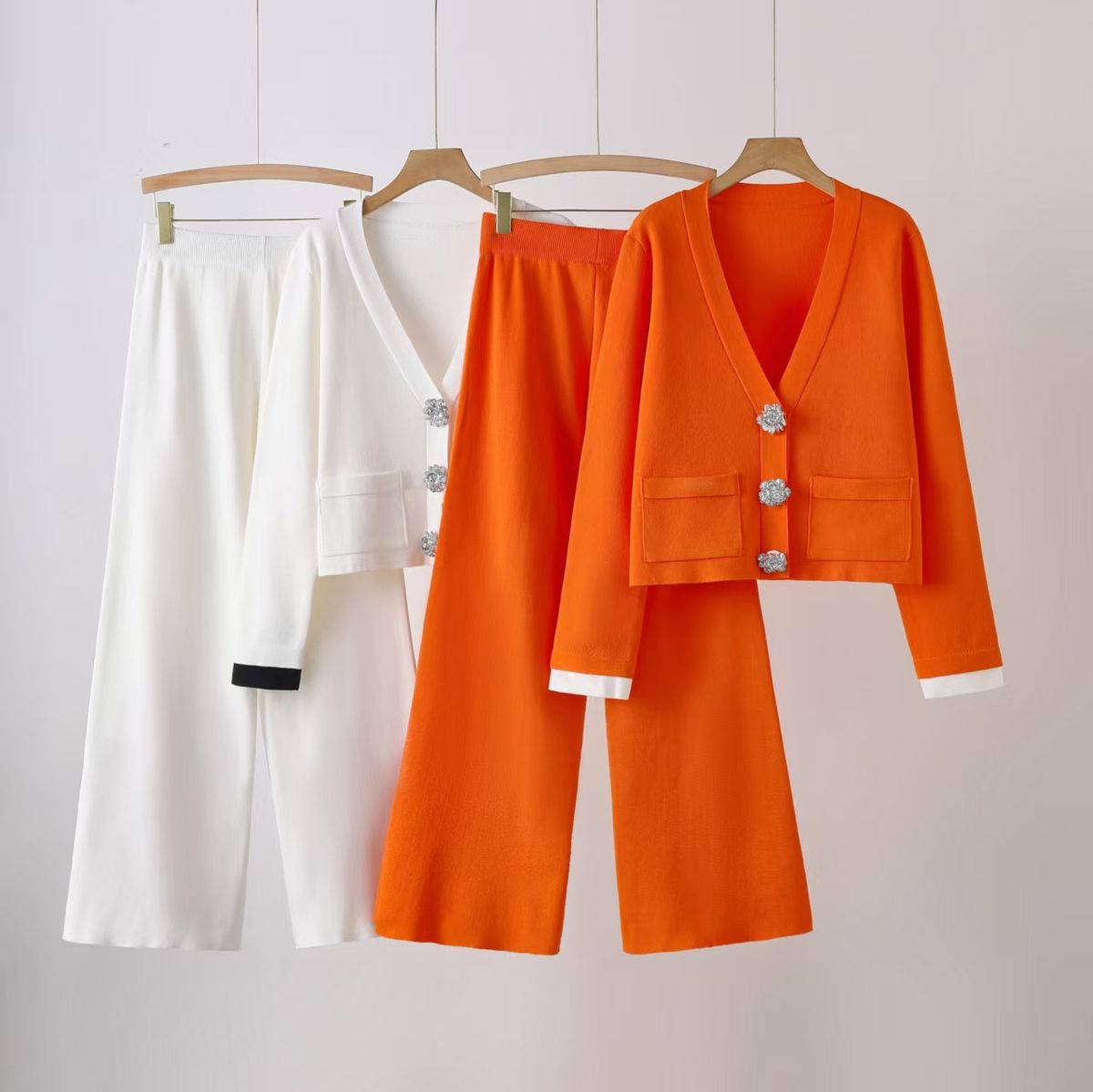 Striped Shirt & Wide-Leg Jeans 3-Piece Set | Sleeveless Top & Relaxed Fit | Spring Casual Outfit_ecoleips.com
